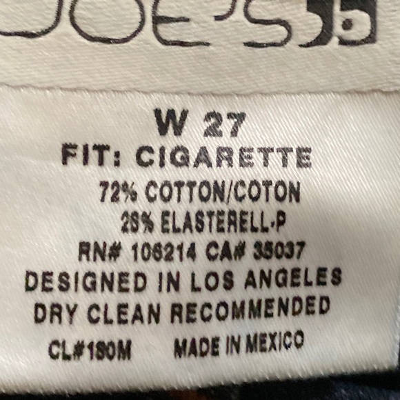 Joe’s Jeans The Cigarette Straight Leg Mulholland - Picture 12 of 14